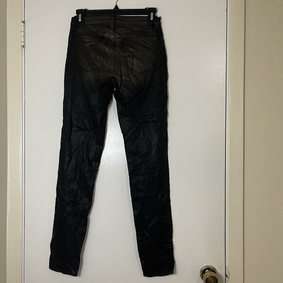 J brand super skinny diff gold sheen dark wash high rise jeans size US 26 - Picture 3 of 6
